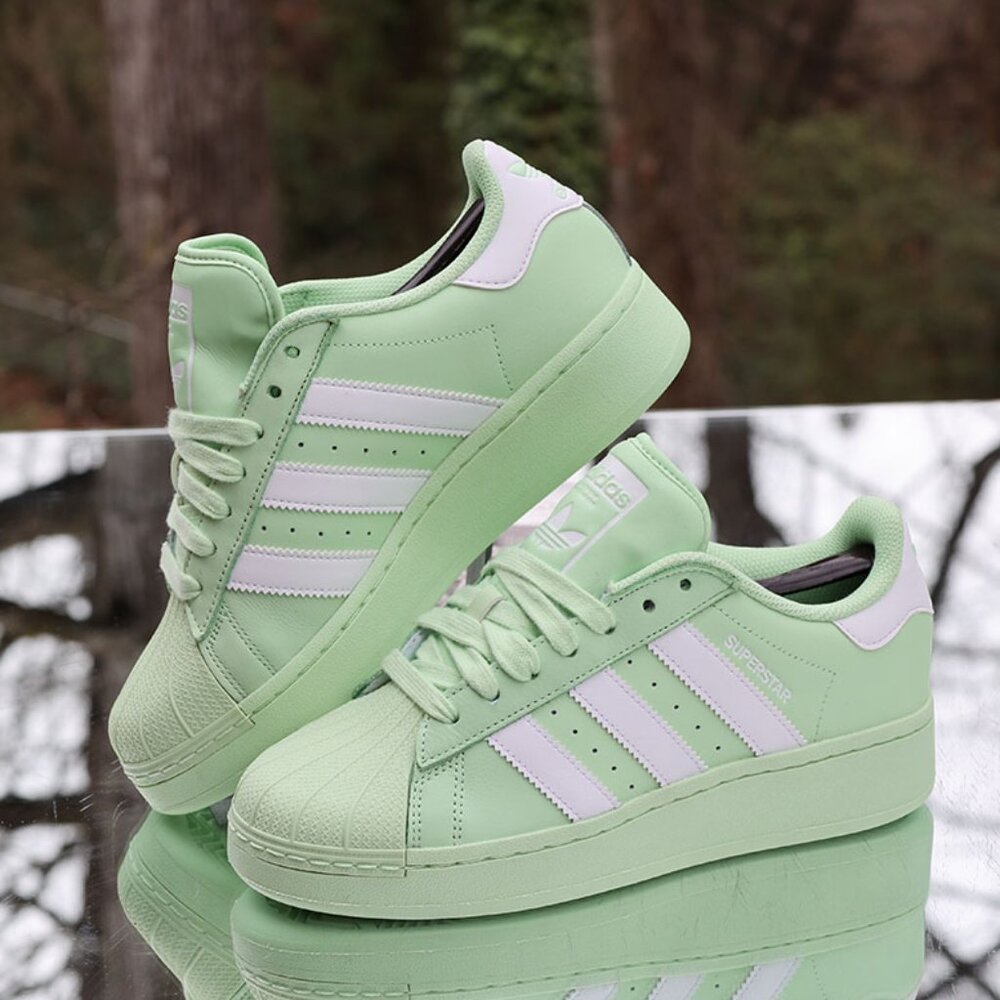 Adidas Superstar XLG Semi Green Spark - Picture 2 of 13